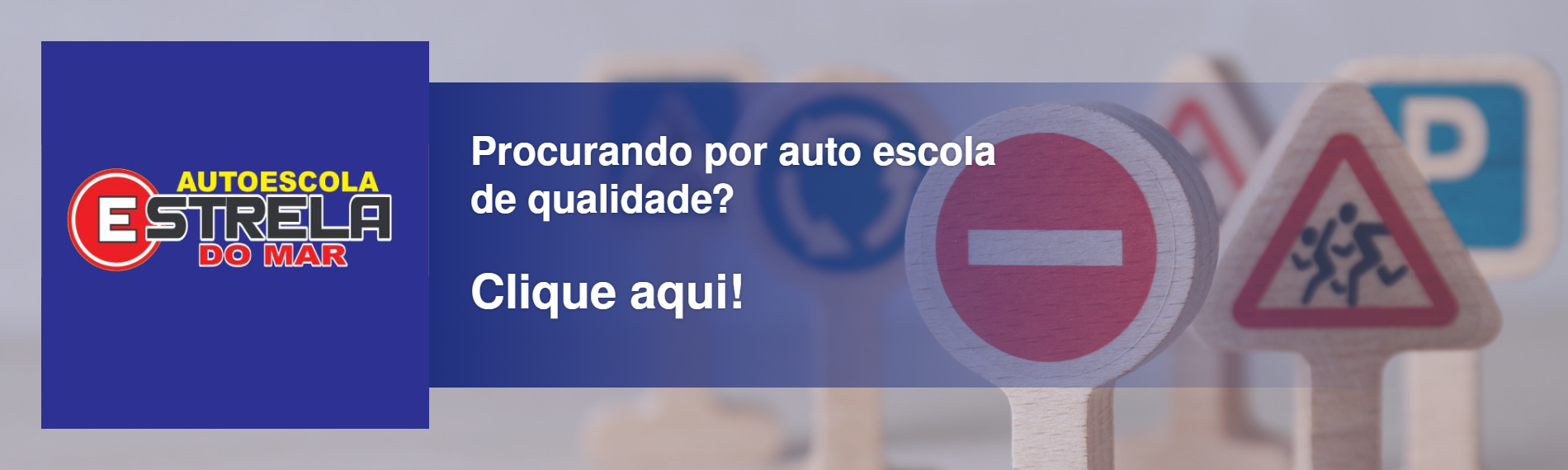 banner da empresa CFC Auto Escola Estrela do Mar