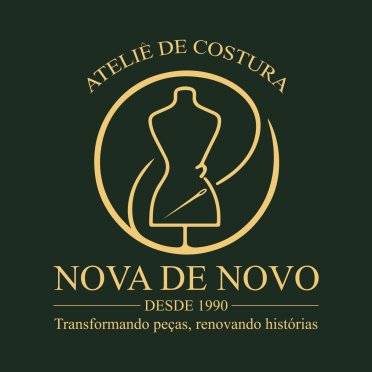 logo da empresa Nova de Novo Ateliê de Costura