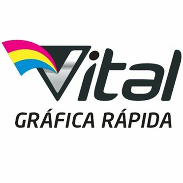 Logotipo da Empresa Vital Gráfica Rápida e Designer