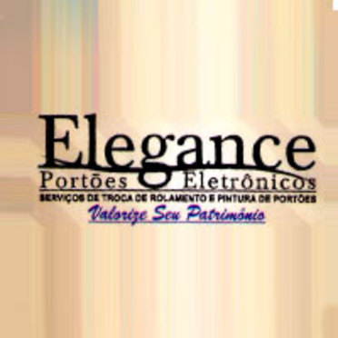 Logotipo da Empresa Elegance Portões