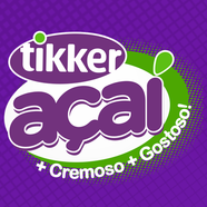 Logomarca da Empresa Tikker Açaí
