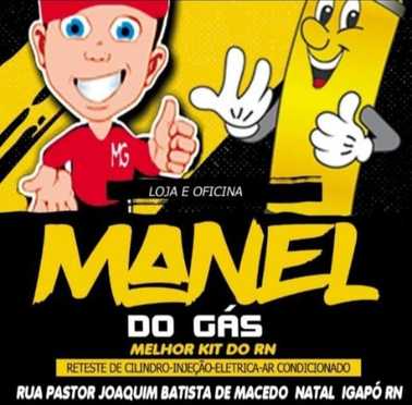 Logotipo da Empresa Manel do Gás