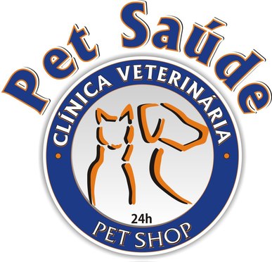 Logotipo da Empresa Pet Saúde - Clínica Veterinária e Pet Shop