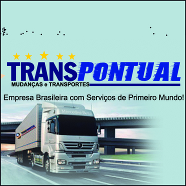 Logotipo da Empresa Transpontual Mudanças e Transporte