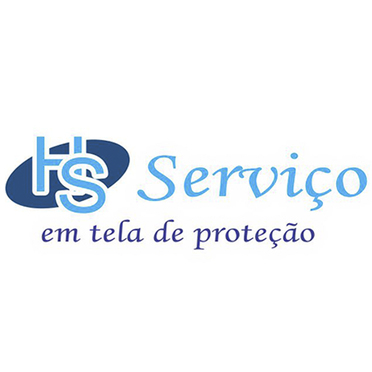Logotipo da Empresa Hs Serviços em Tela de Proteção