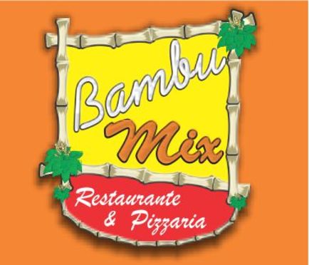logo da empresa Bambú Mix Restaurante e Pizzaria