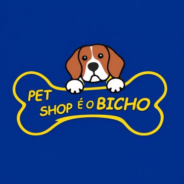 logo da empresa Pet Shop É O Bicho