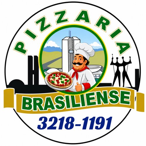 Logomarca da empresa Pizzaria Brasiliense