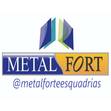 Logomarca Metal Fort Vidraçaria e Esquadria em Alumínio