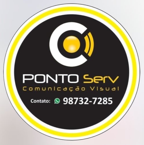 Logomarca da empresa Metalurgica Ponto Serv - Comunicação Visual e Toldos