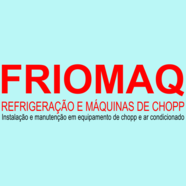 Logomarca da Empresa Friomaq Refrigeração e Maquinas de Chopp