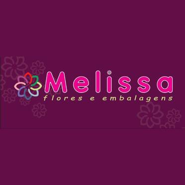 Logotipo da Empresa Melissa Flores e Embalagens
