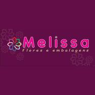 Logomarca da Empresa Melissa Flores e Embalagens