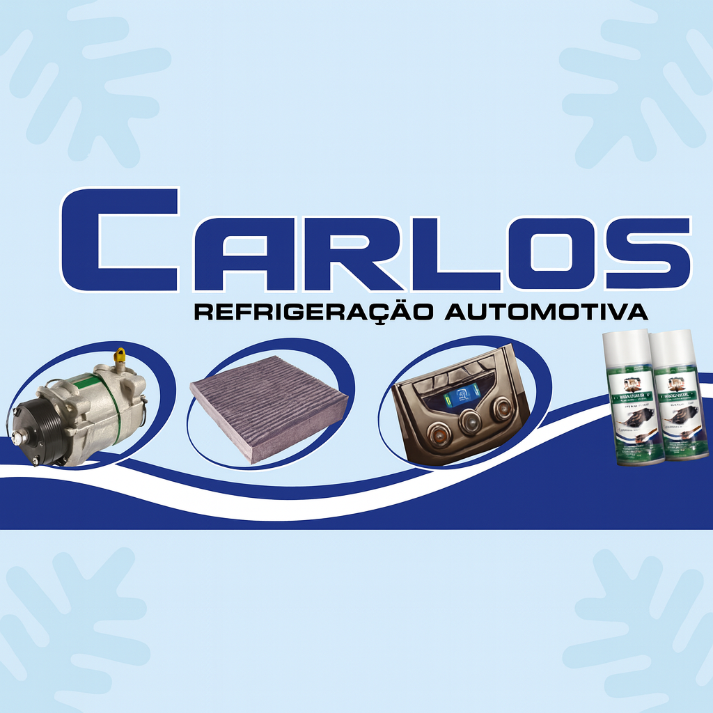 Logomarca da empresa Carlos Refrigeração Automotiva