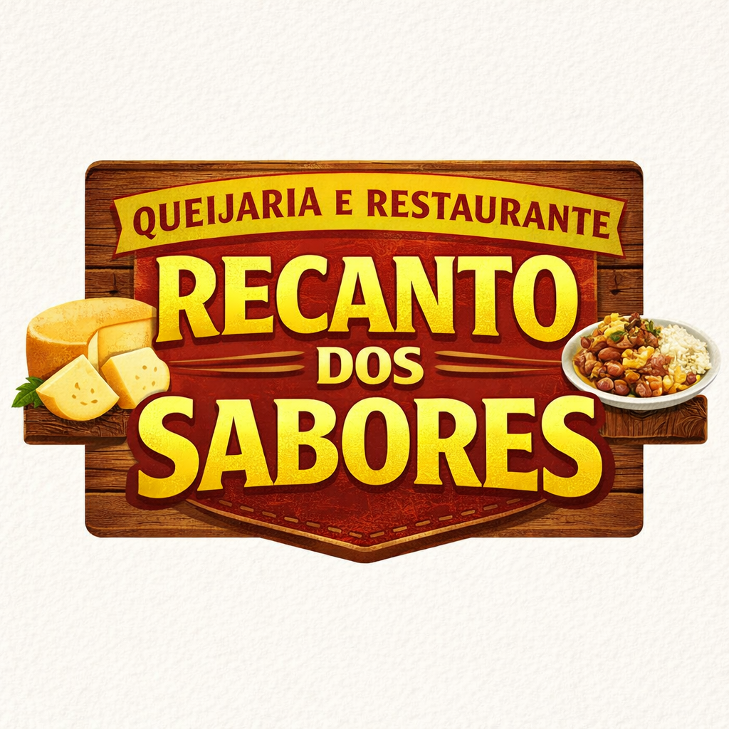 Logomarca da empresa Restaurante e Queijaria Recanto dos Sabores