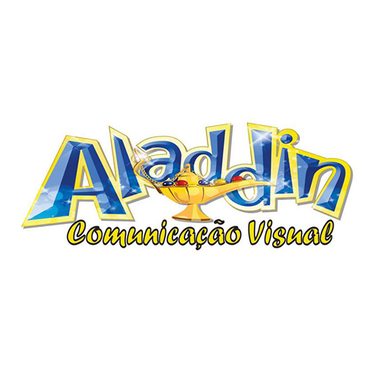 logo da empresa Aladim Comunicação Visual