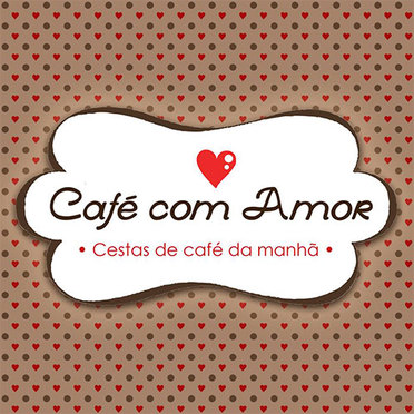 logo da empresa Café com Amor Cestas de Café da Manhã