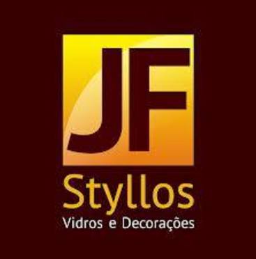 logo da empresa JF Styllos Vidros e Decorações
