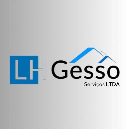 Logomarca da empresa LH Gesso  Serviços