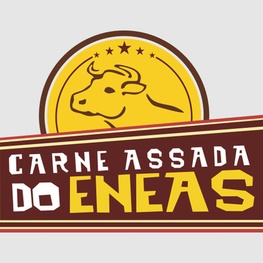 Logotipo da Empresa Carne Assada do Eneas