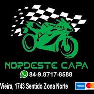 Logomarca da Empresa Nordeste Capas Para Bancos de Moto
