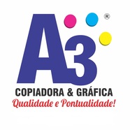 Logomarca da Empresa A3 Copiadora e Gráfica
