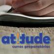 Logomarca Atitude Cursos Prep. Língua Portuguesa e Redação