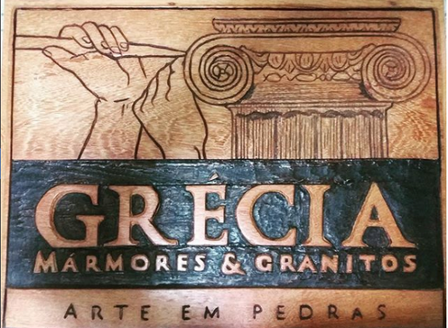 Logotipo da Empresa Grécia Mármores e Granitos