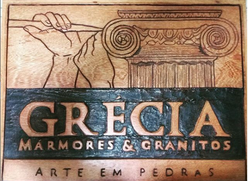 Logomarca da Empresa Grécia Mármores e Granitos