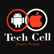 Logomarca Tech Cell Ponta Negra