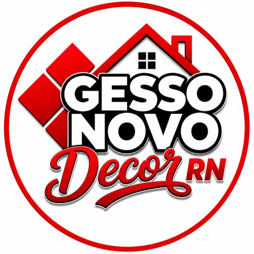 Logomarca da empresa Gesso Novo Decor RN