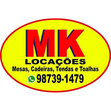 Logomarca MK Locações Mesas, Cadeiras e Tendas
