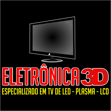 Logotipo da Empresa Eletrônica 3D