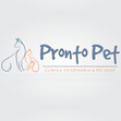 Logomarca Pronto Pet Clínica Veterinária e Pet Shop