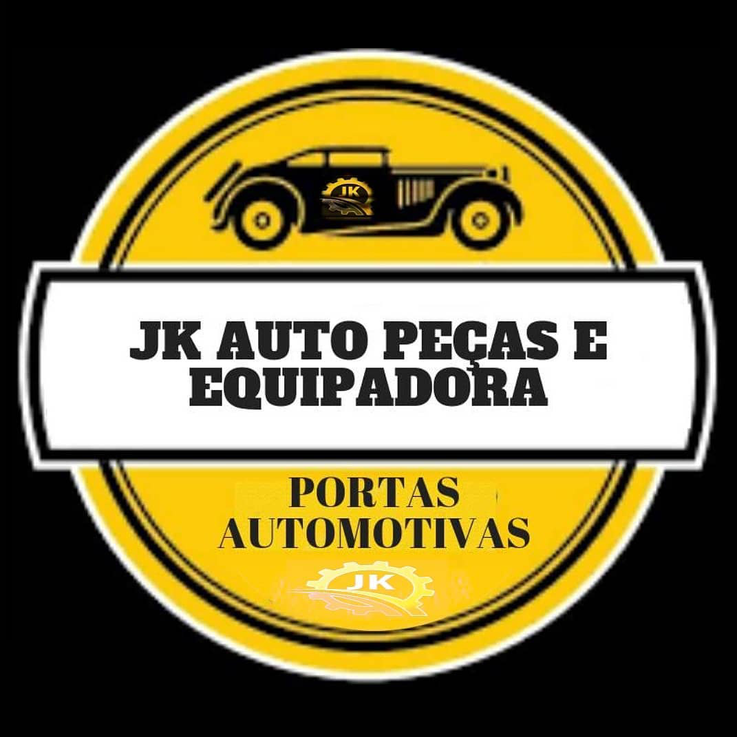 Logomarca da empresa JK Auto Peças e Equipadora Portas Automotivas - Av. Fronteiras