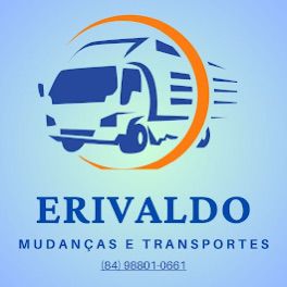 Logomarca da empresa Erivaldo Mudanças e Transportes