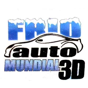 logo da empresa Frio Auto Mundial 3D