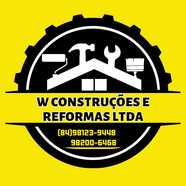 Logomarca da Empresa W Construção e Reformas Natal RN