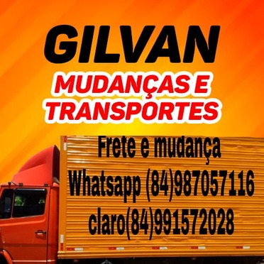 Logotipo da Empresa Gilvan Mudanças e Transportes Natal