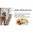 Logomarca João Motoserra Podação de Árvores