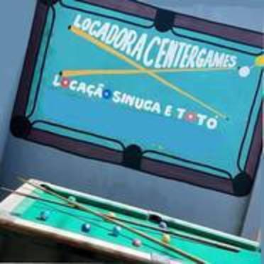 Logotipo da Empresa Locadora Center Games Sinuca e Totó