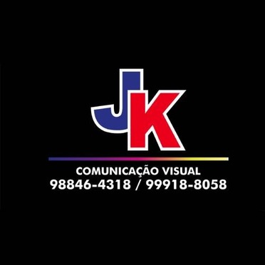 Logotipo da Empresa Jk Comunicação Visual