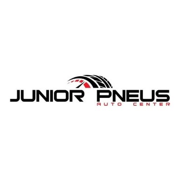 Logotipo da Empresa Júnior Pneus Auto Center