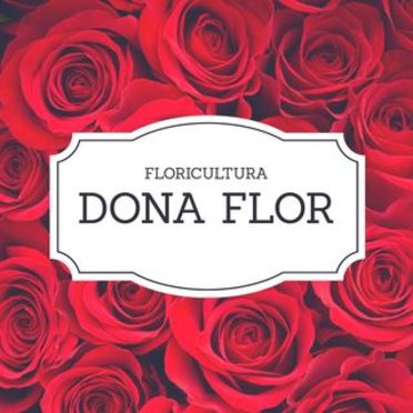 Logotipo da Empresa Floricultura Dona Flor