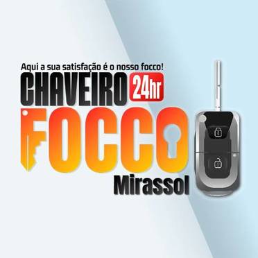 Logotipo da Empresa Chaveiro Focco Mirassol 24 Horas