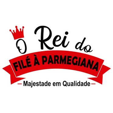 Logotipo da Empresa O Rei do Filé à Parmegiana
