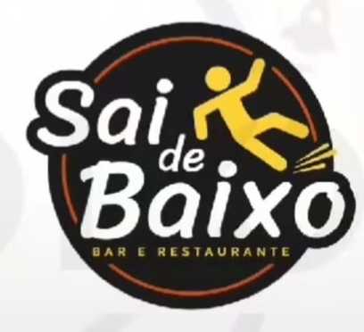 Logotipo da Empresa Sai de Baixo Restaurante e Pizzaria