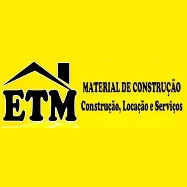 Logotipo da Empresa ETM Material de Construção