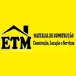 Logomarca ETM Material de Construção