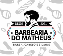 Logomarca da Empresa Barbearia do Matheus